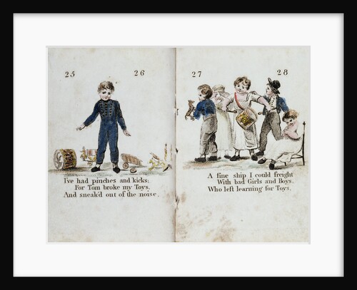Scene from Peter Prim's Profitable Present to the Little Misses and Masters of the United Kingdom by J. Harris