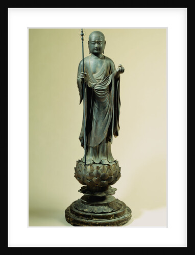 Standing Figure of the Bodhisattva Jizo (K'Shitegarbha) by Anonymous