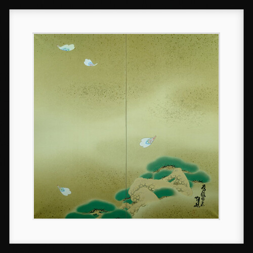 Hagoromo (Feather Robe) (2 of 2) by Kimura Buzan