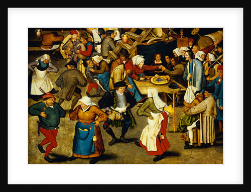 The Indoor Wedding Dance by Pieter Brueghel the Younger