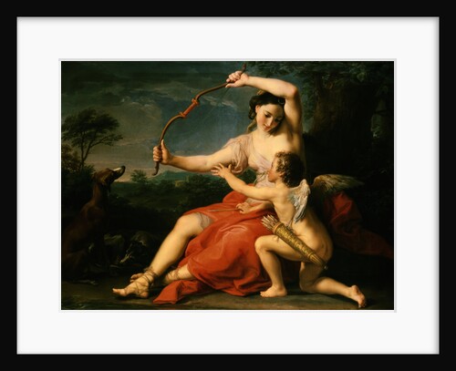 Diana Breaking Cupid's Bow by Pompeo Girolami Batoni