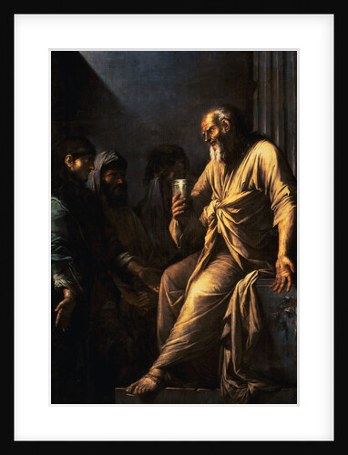 The Death of Socrates by Salvator Rosa