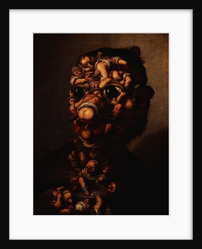 A Head Formed Out of Pygmies by Faustino Bocchi
