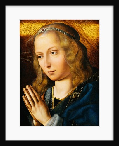 The Virgin at Prayer by Quentin Massys