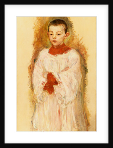 Choir Boy by Berthe Morisot