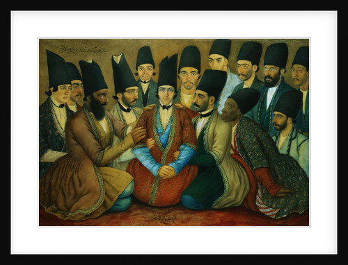 A Young Qajar Prince and His Entourage by Abu'l Hasan