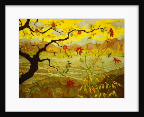 Apple Tree with Red Fruit by Paul Ranson