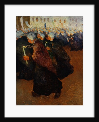 Night Procession in Brittany by Ferdinand du Puigaudeau