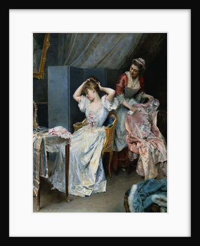 La Toilette by Raimundo de Madrazo y Garreta