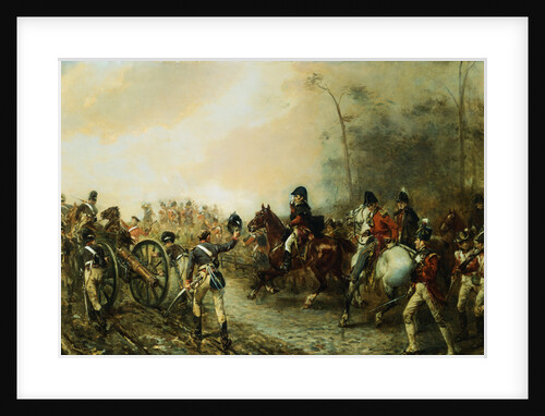 The Duke of Wellington on the Road to Quatre Bras by Robert Alexander Hillingford