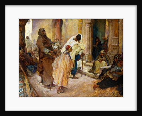 At the Walis Door by Edgar Bundy