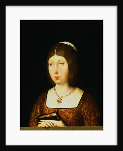 Portrait of Isabella, Queen of Castile by Circle of Juan de Flandes