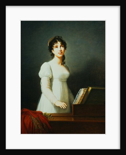 Portrait of Angelica Catalani Singing at a Pianoforte by Elisabeth Louise Vigee-LeBrun