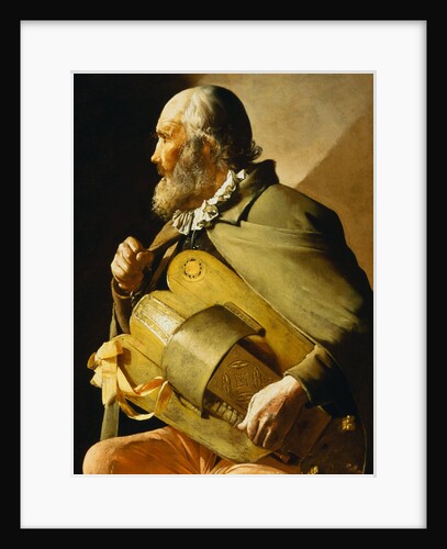 Hurdy-Gurdy Player by Georges de La Tour