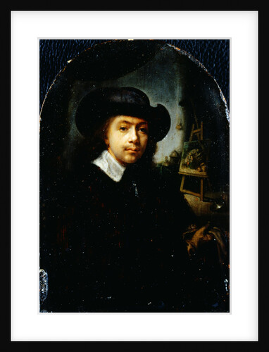 Portrait of the Artist in His Studio by Gerrit Dou