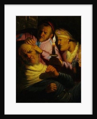 The Sense of Touch: The Stone Operation by Rembrandt Harmensz van Rijn