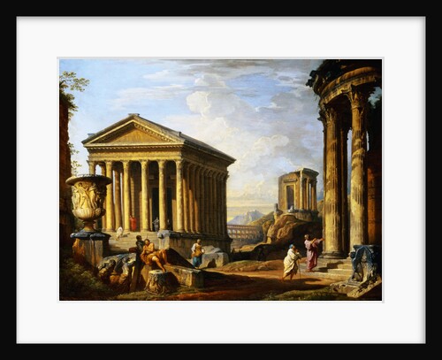 Capriccio of Classical Ruins by Giovanni Paolo