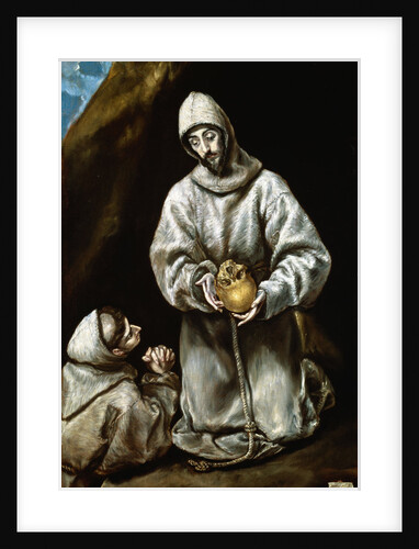 Saint Francis and Brother Leo in Meditation by El Greco