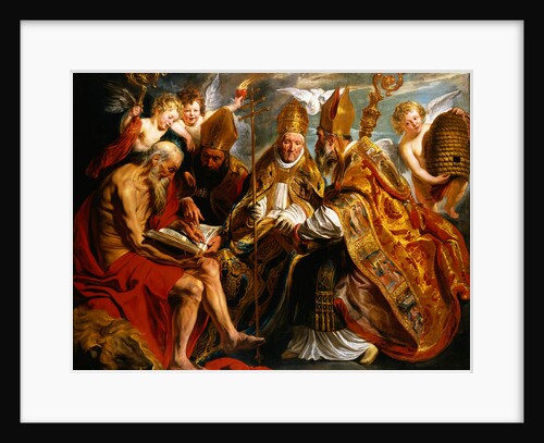The Four Doctors of the Church by Jacob Jordaens