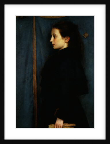Portrait of Jeanne de Bauer by Fernand Khnopff