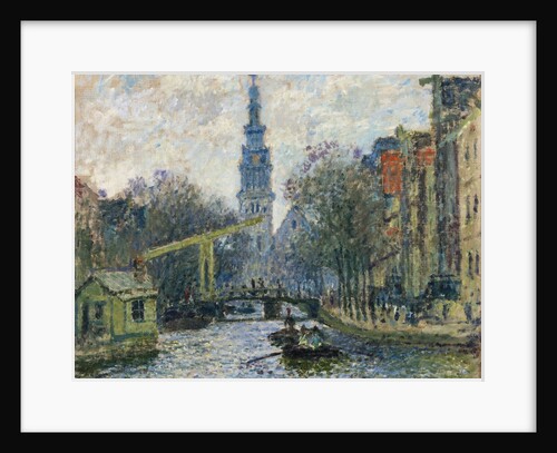 Canal, Amsterdam by Claude Monet