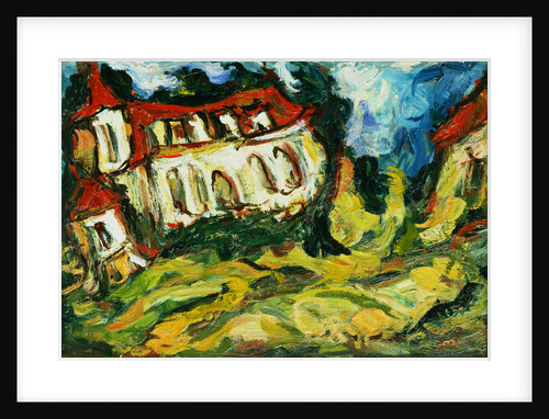House at Oiseme by Chaim Soutine