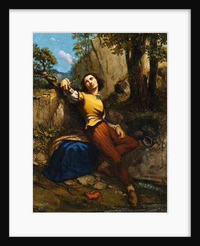The Sculptor by Gustave Courbet