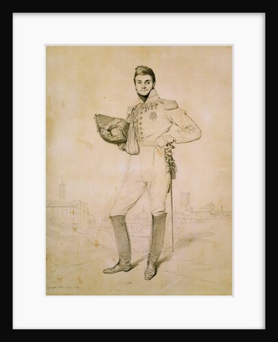 General Louis-Etienne Dulong de Rosnay by Jean Auguste Dominique Ingres
