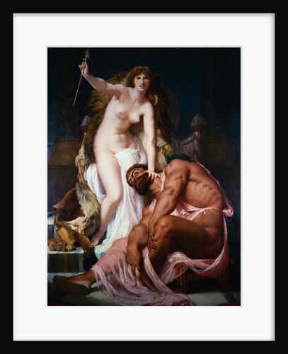 Hercules at the Feet of Omphale by Gustave Boulanger