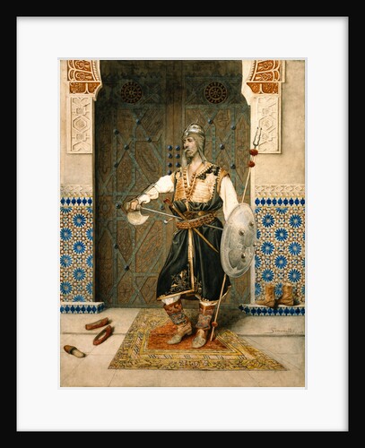 The Harem Guard by Attilio Simonetti