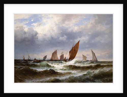Shipping in Choppy Seas by Theodore Weber