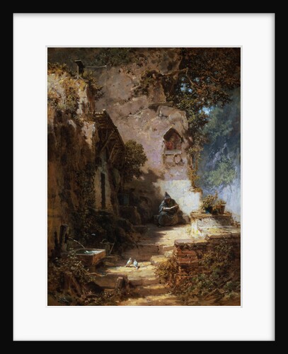 The Hermit by Carl Spitzweg