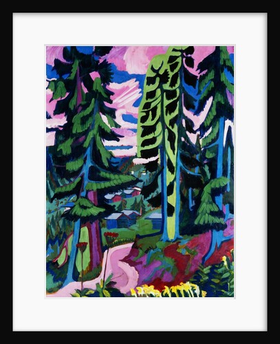 Wildboden by Ernst Ludwig Kirchner