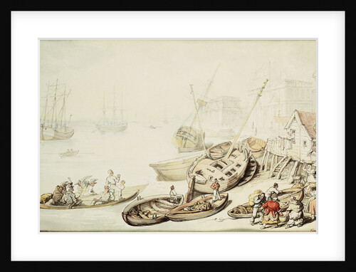 Greenwich Hospital by Thomas Rowlandson
