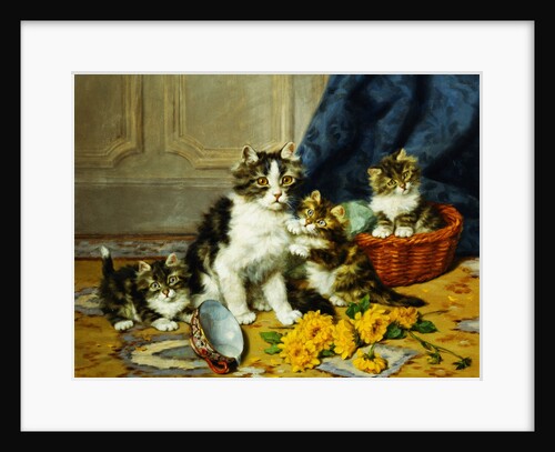 Playful Kittens by Daniel Merlin