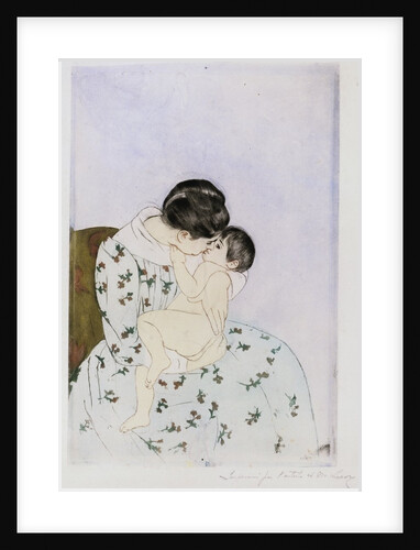 Mother's Kiss by Mary Cassatt