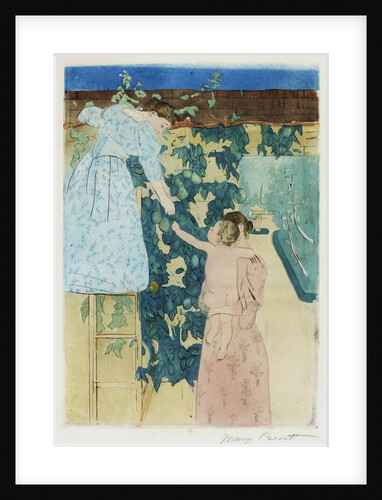 Gathering Fruit by Mary Cassatt