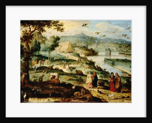 Noah's Ark Attributed to Lazarus van der Borcht by Anonymous