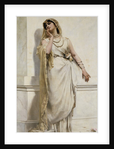 A Classical Beauty by Alcide Theophile Robaudi