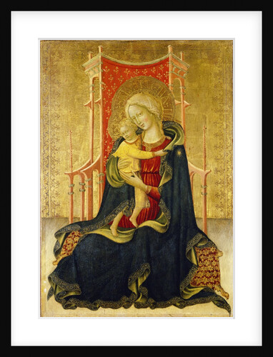 The Madonna of Humility by Master of the Carrand Tondo