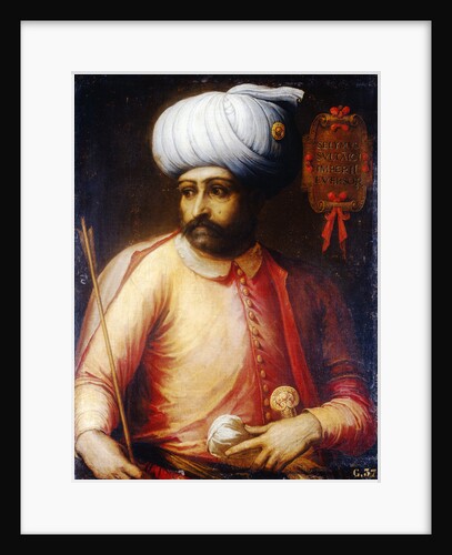 Portrait of Suleyman, Eversor to the Imperial Sultan by Florentine School