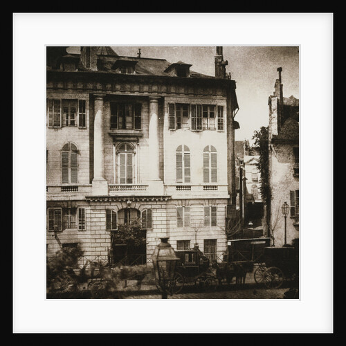 The Boulevard, Paris by William Henry Fox Talbot