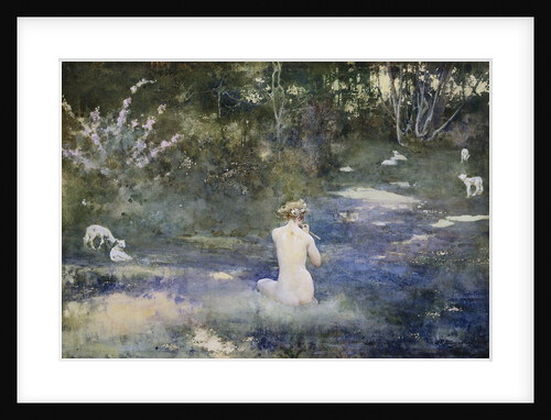 A Pastoral by John Reinhard Weguelin