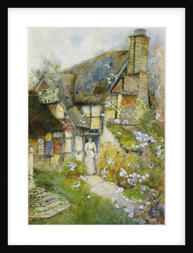 An Old Cottage near Church Stretton, Shropshire by David Woodlock