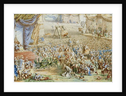 An Allegory of Contemporary Events by Henry Barnabus Bright
