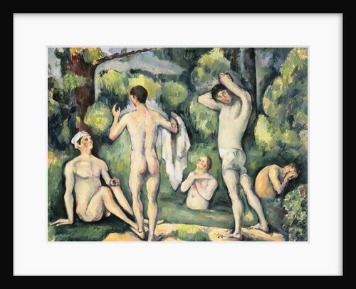 Five Bathers by Paul Cezanne