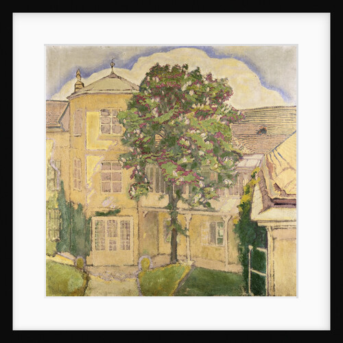 Blooming Chestnut Tree in Garden by Koloman Moser