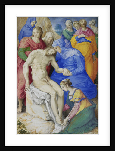 The Lamentation by Giorgio Giulio Clovio