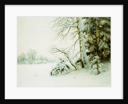 Winter Morning by Gavriil Pavlovich Kondrachenko
