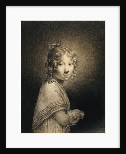 Portrait of a Girl by Louis Leopold Boilly